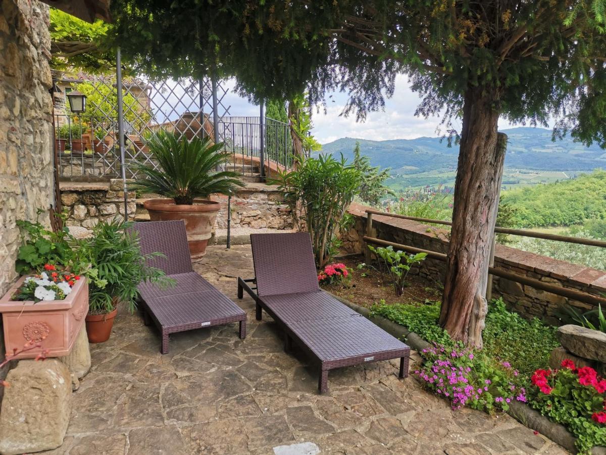 Ferienwohnung Iris Nel Borgo Greve in Chianti Exterior foto